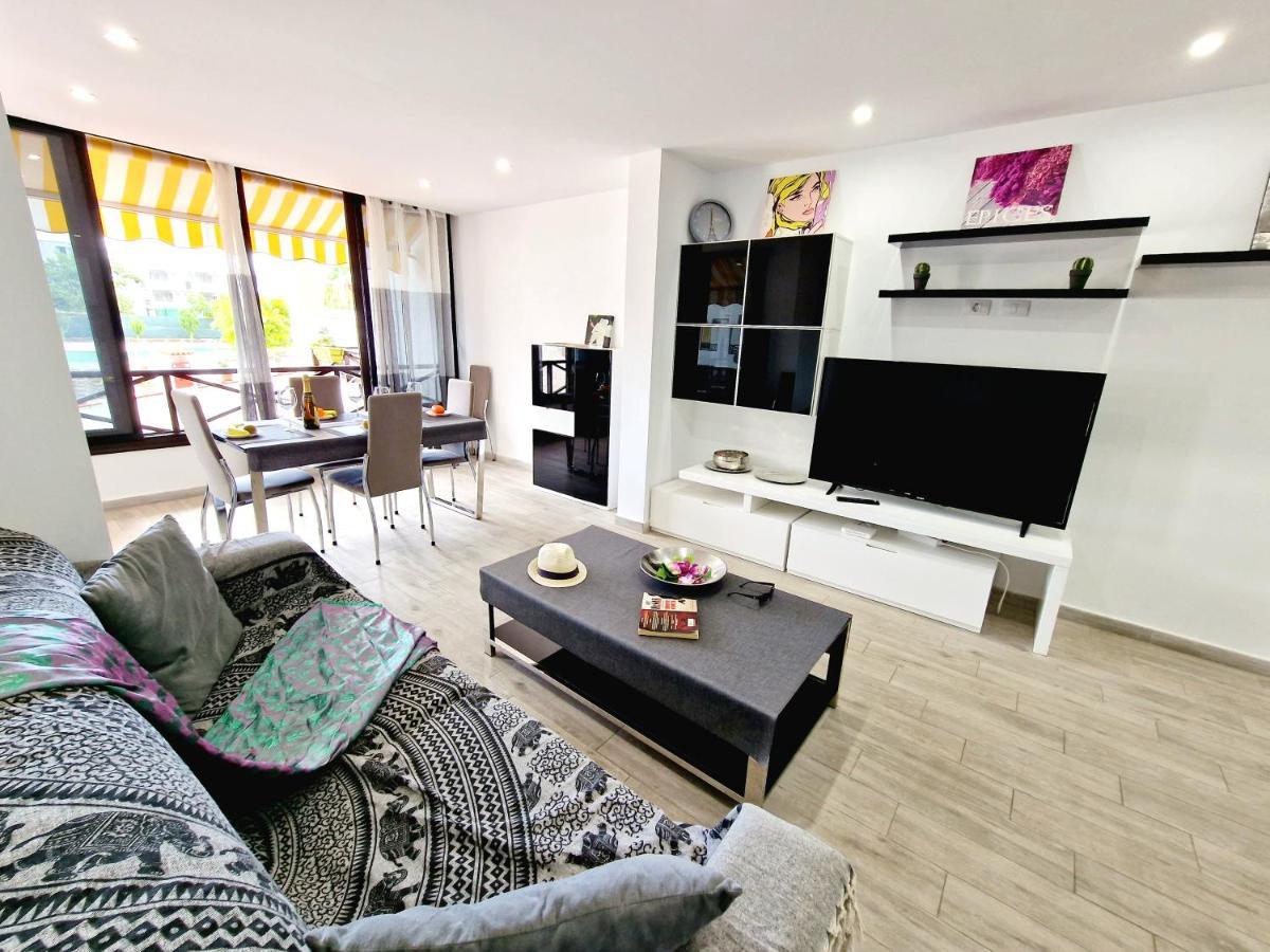 Luxury San Marino Apartment & Pool View Los Cristianos  Ngoại thất bức ảnh